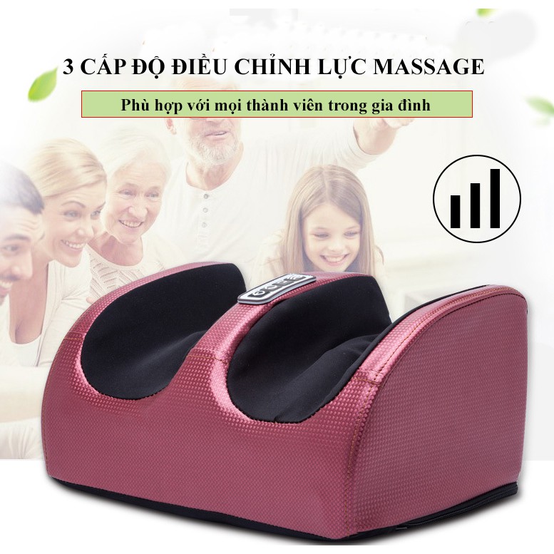 Máy massage bàn chân, thiết bị massage bấm huyệt bàn chân gia đình, an toàn và tiết kiệm