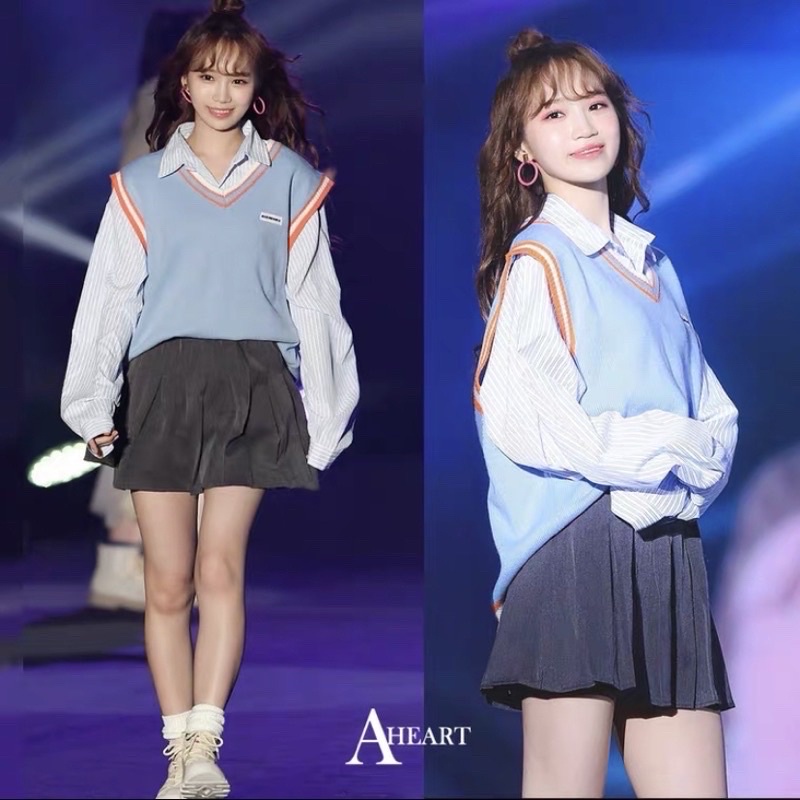 Set đồ ulzzang Kim Chaewon IZ*ONE