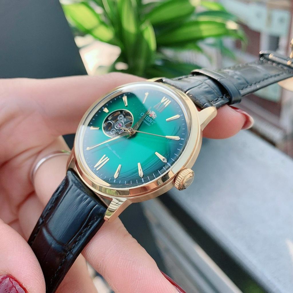 Đồng Hồ Nam Orient Automatic Lộ Cơ , Dây Da , Size 40mm