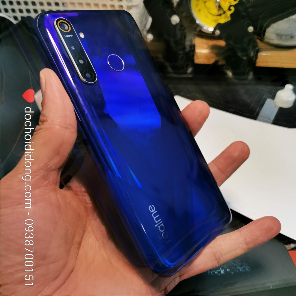 Miếng dán cường lực Realme 5 Pro (Realme Q) Zacase All Clear True 2.5D