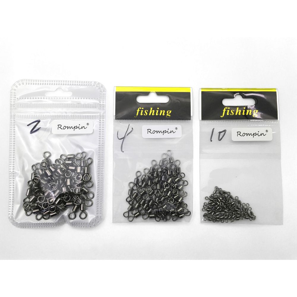 Bộ 50 Khuyên Nối Câu Cá Dài 1cm Tiện Dụng