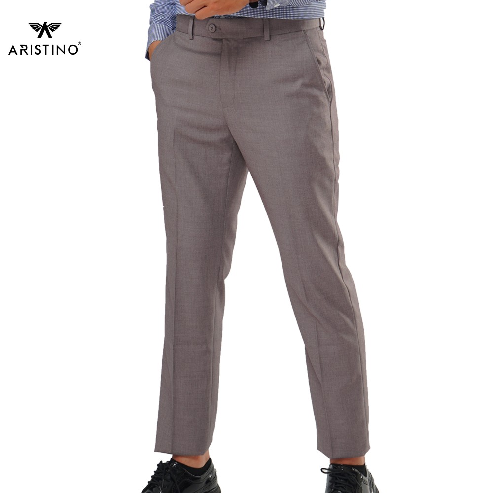 Quần âu ARISTINO dáng Regular fit suông nhẹ, 5 màu trẻ trung, lịch lãm, công nghệ nếp ly vĩnh viễn - ATR00608