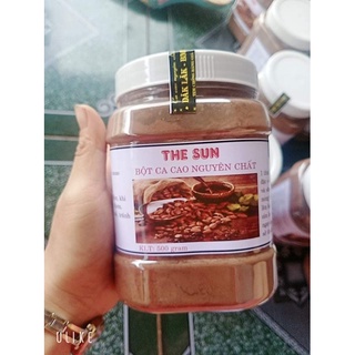Bột cacao nguyên chất 100% the sun