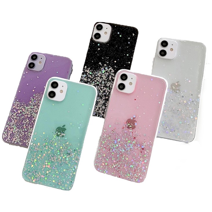 Ốp Điện Thoại Silicon Mềm Kim Tuyến Lấp Lánh Cho Redmi Note 11 11S 10 10S 9 8 7 6 5 4 9S Pro Max 8A 7A 6A Go A1