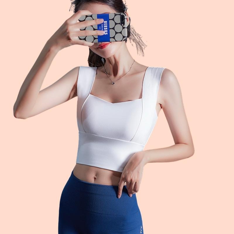 Áo Bra Ren 2 Dây Bảng To, Áo Lót Su Đẹp Thể Thao Dáng Dài [Có Mút Ngực] - 123
