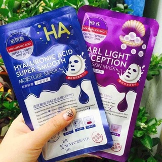 Mặt nạ HA xanh tím maycreate 1 Miếng