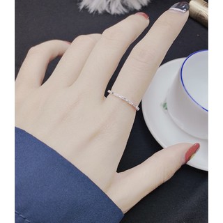 Nhẫn đốt nhỏ xinh bạc ta nguyên chất chính hãng - Bạc LOPA