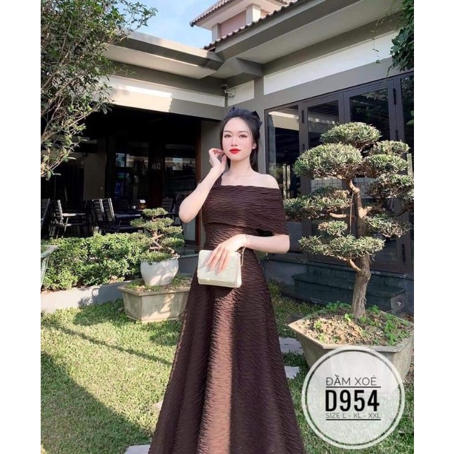 ĐẦM LỆCH VAI 1 BÊN DỰ TIỆC BIGSIZE