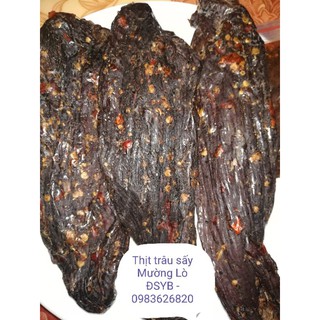 Thịt trâu gác bếp (sấy) Tây Bắc - Đặc sản Mường Lò (500gram)