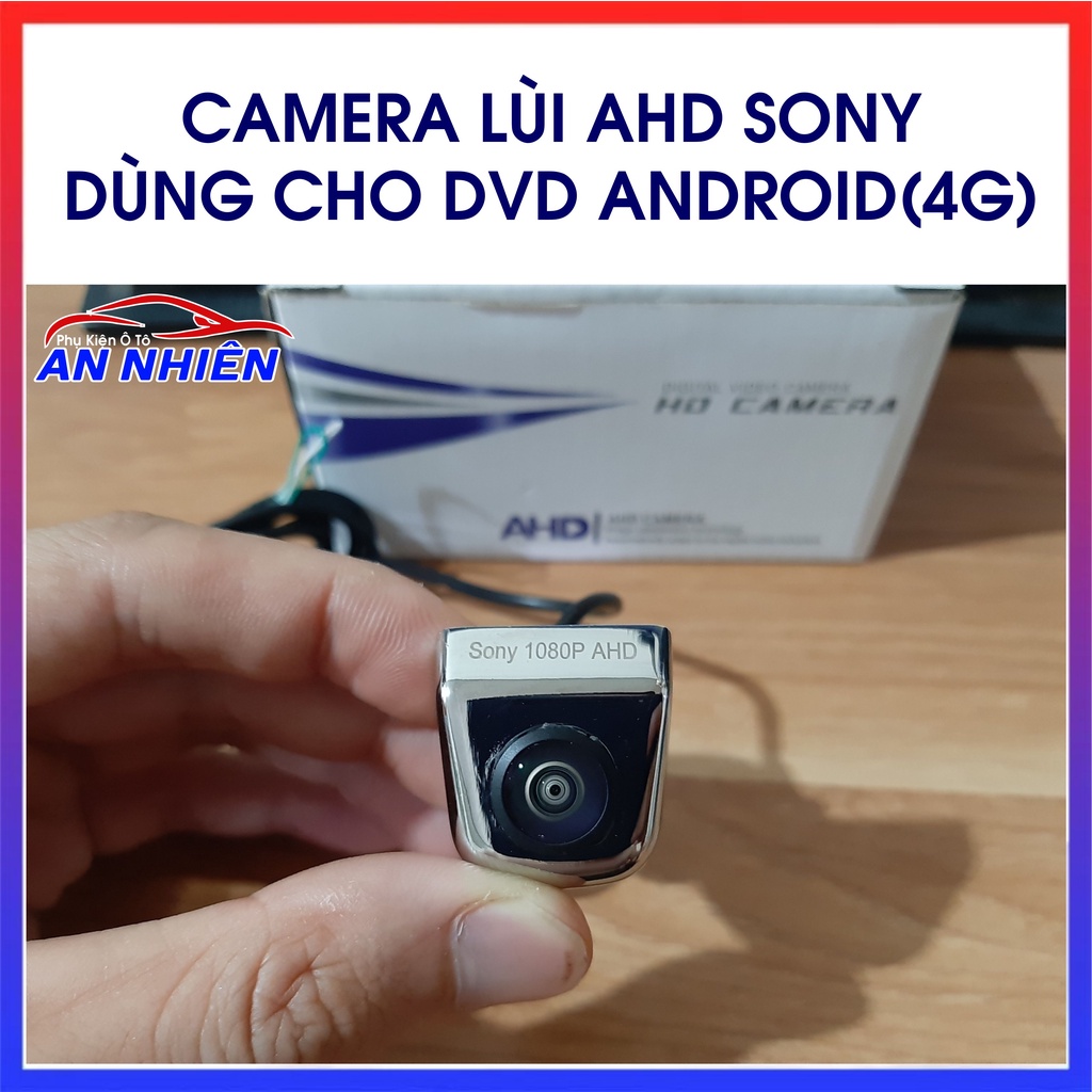 Camera Lùi AHD Mắt SONY 1080p Siêu Nét Cho Màn Hình DVD Android - Camera De Hồng Ngoại Full HD cho ô tô