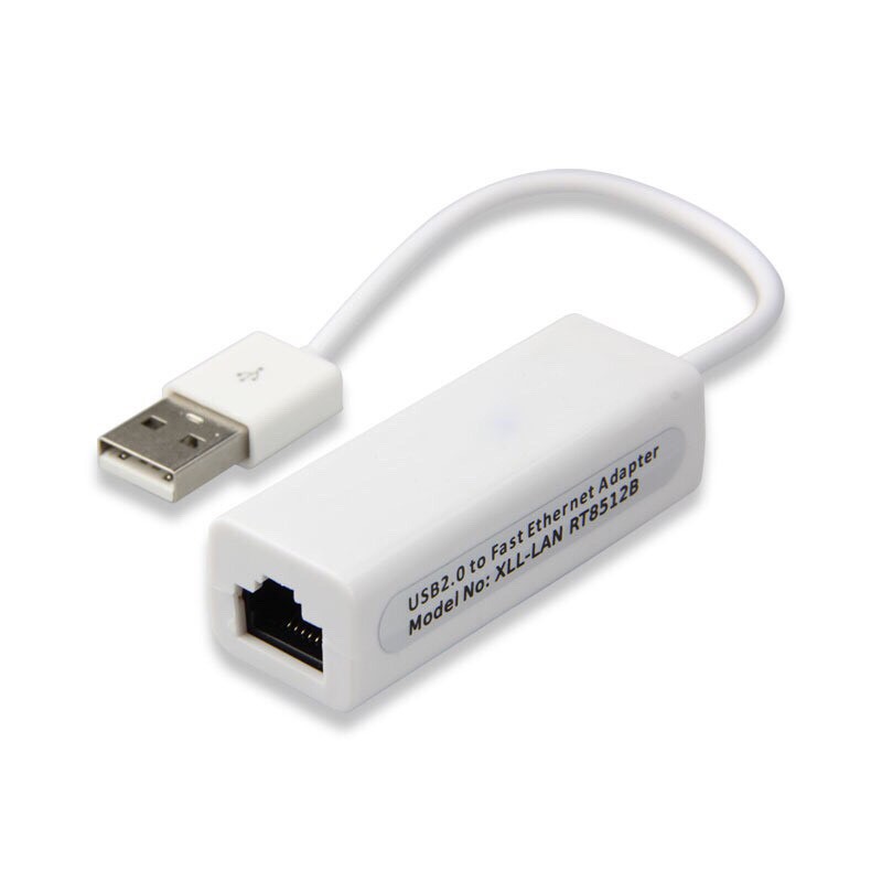 USB sang lan, Cáp chuyển đổi USB sang lan nhỏ gọn, tiện lợi đáp ứng các loại máy tính, laptop