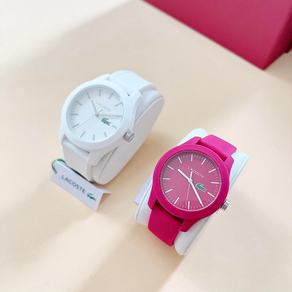 ĐỒNG HỒ CẶP LACOSTE SILICON BAND WATCH 2010762 2000957