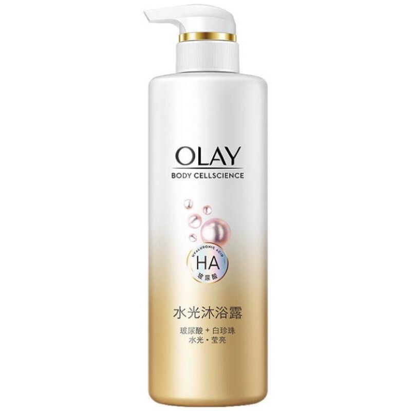 (MẬT ONG+NGỌC TRAI) Sữa tắm trắng da Olay kem dưỡng như da mặt 300ml/chai