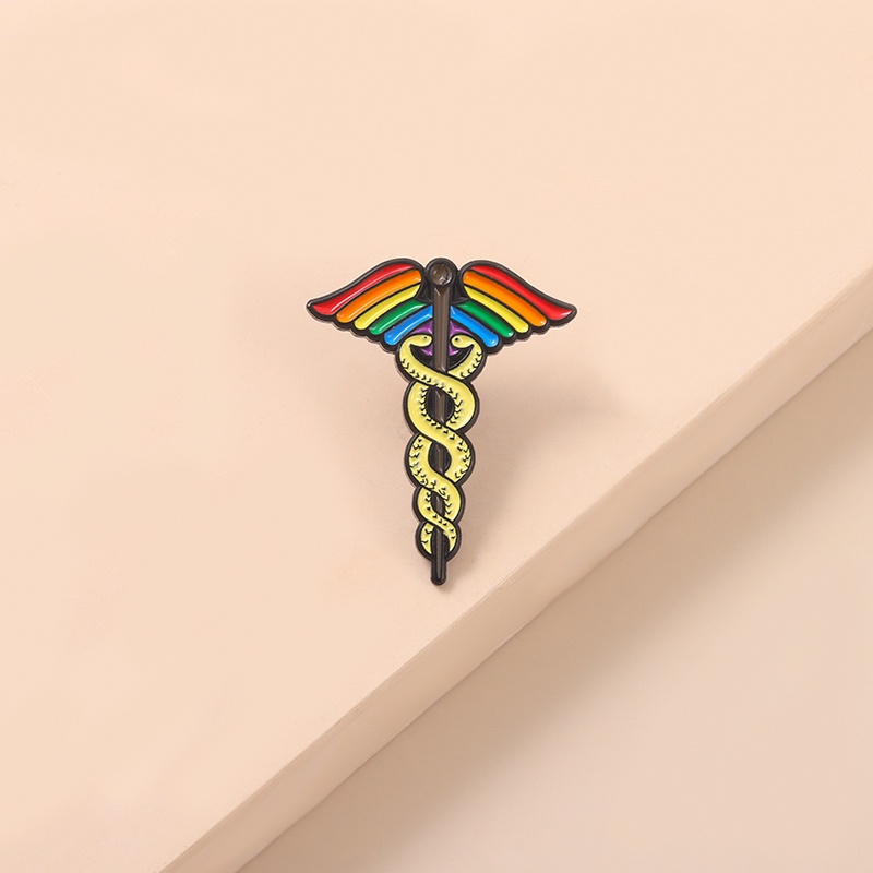 Huy Hiệu Cài Áo Hình Động Vật/Ngựa Trên Mặt Trời/Cầu Vồng/Chữ Độc Đáo Tiện Dụng