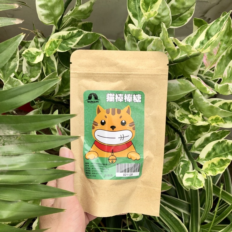 Catnip cỏ bạc hà cho Mèo hình que kẹo - Giúp thư giãn giảm stress