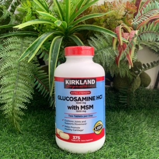 Viên uống Glucosamine HCL 1500mg with MSM 1500mg 375 viên của Mỹ
