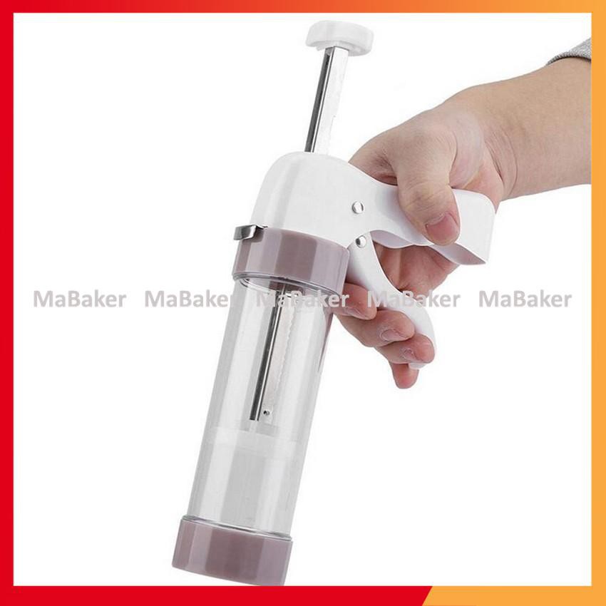 Bộ nhấn tạo hình bánh quy Cookie Press mẫu mới, 19 chi tiết cao cấp, tiện dụng - MaBaker