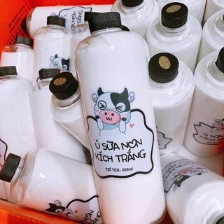[FREESHIP] Ủ Sữa Bò Non Kích trắng 1000ml
