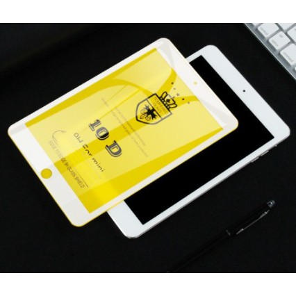 Kính cường lực 10D Full màn cho iPad gen 7, Gen 8 10.2 inch Full keo màn hình viền màu bảo vệ máy