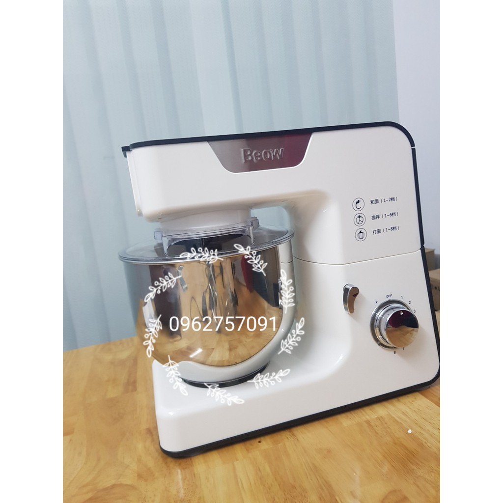 Máy nhào bột & đánh trứng để bàn Beow C02