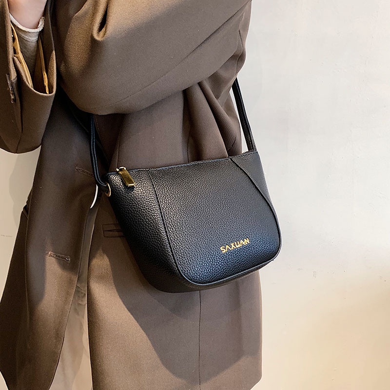 Túi Xách Bucket Kiểu Dáng Đơn Giản Cao Cấp Hợp Thời Trang