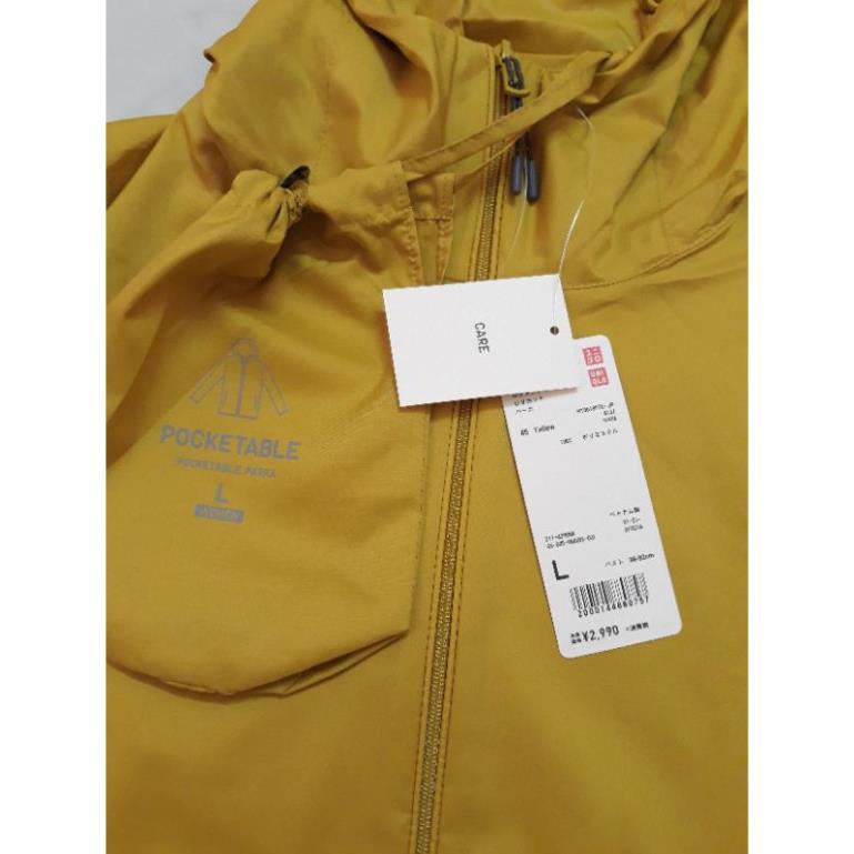 🌹☘❤ Áo khoác Uniqlo / áo gió Uniqlo Pocketable Parka -gt3 HOT T2