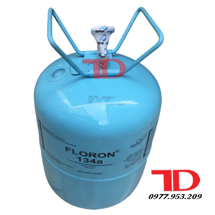 Môi chất lạnh tủ lạnh R134 ẤN ĐỘ 13.6KG FLORON, ga lạnh R134