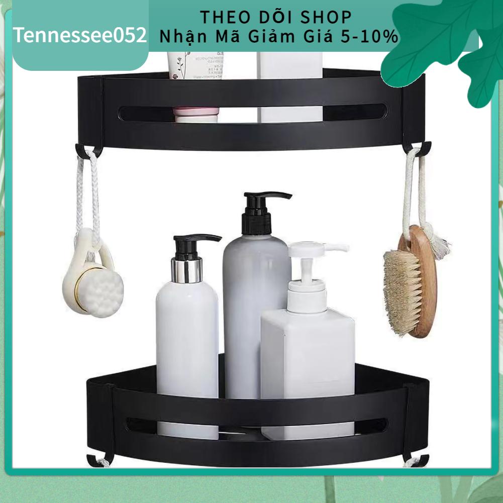 Tennessee052 Punch Free Shower Storage Giá đỡ bằng nhôm hợp kim trong phòng tắm Kệ lưu trữ cho gia đình