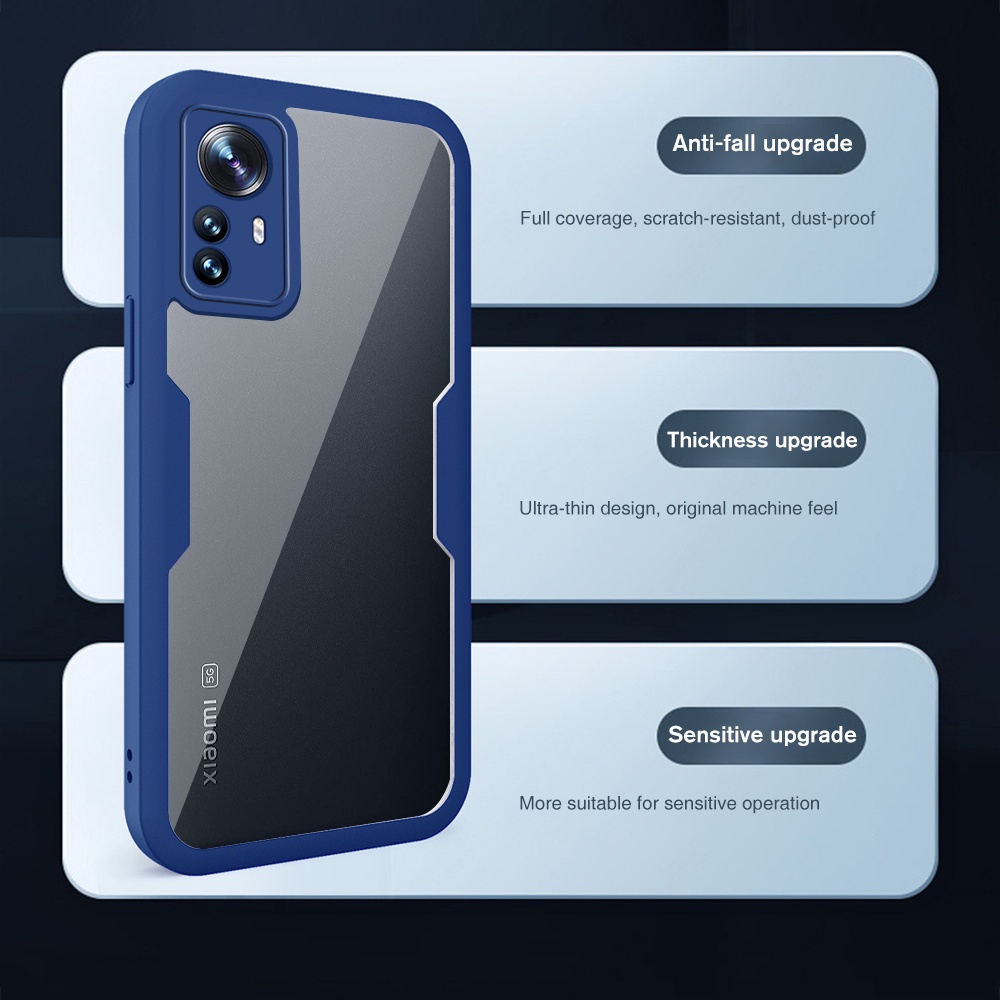Bao Da Điện Thoại Chống Sốc Bảo Vệ 360 Độ Cho xiaomi 12 pro xiaomi 12x 12pro Ốp