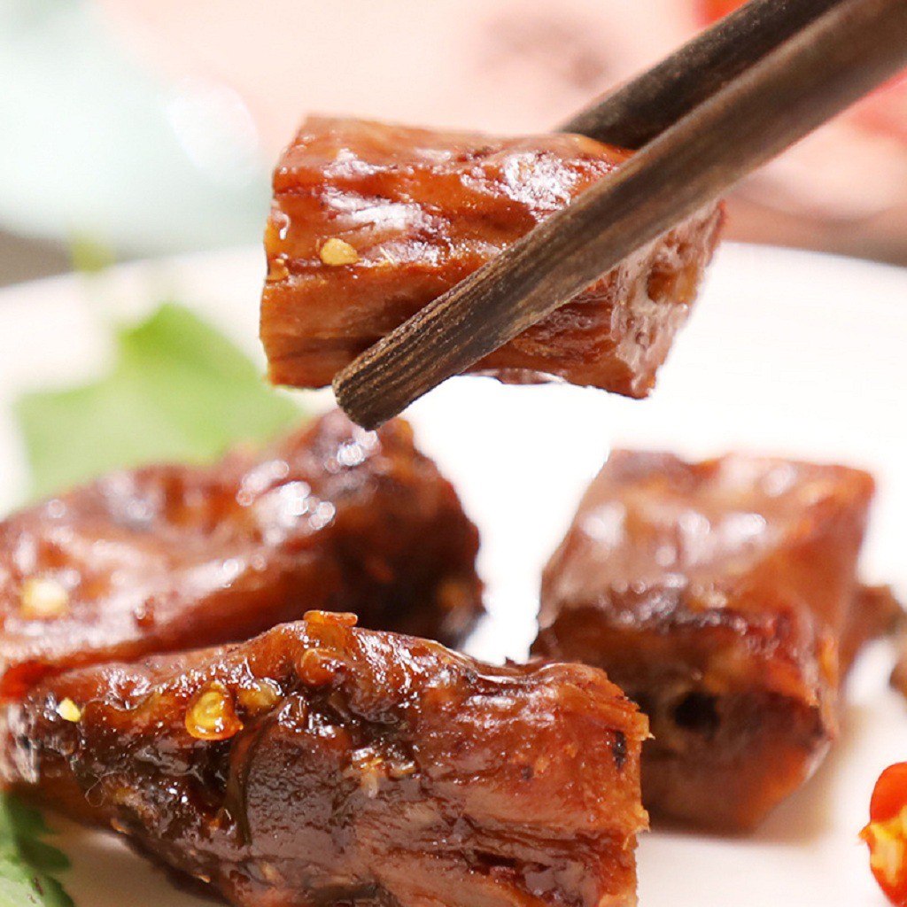 Cổ Vịt Cay Dacheng Trung Quốc Loại Dài Đồ Ăn Vặt Cay