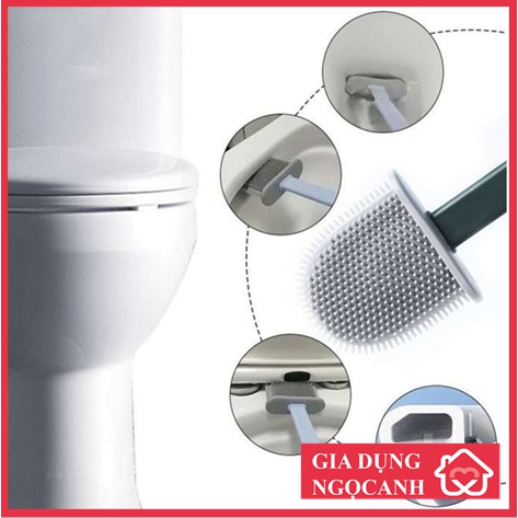 [𝙎𝒂̆̃𝙣 𝙝𝒂̀𝙣𝙜] CỌ BỒN CẦU, CỌ NHÀ TẮM, CÂY CHÀ TOILET SILICON SIÊU SẠCH