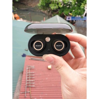 Tai nghe Bluetooth Đen sport TWS-D76 Rất ấm Bass-treble rõ ràng