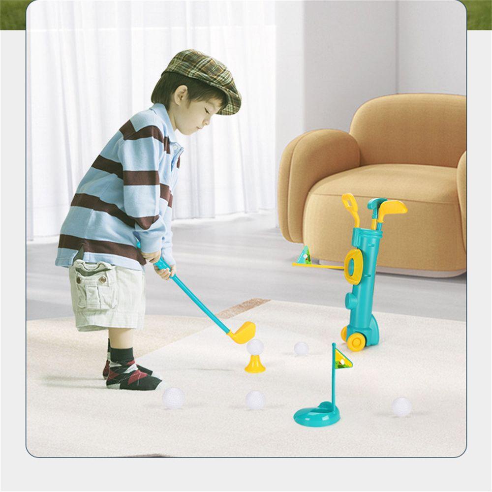 Bộ Gậy Đánh Golf Bằng Nhựa Mini Nhiều Màu Vui Nhộn Cho Bé