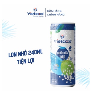 Nước dừa tươi Vietcoco lon 240ml
