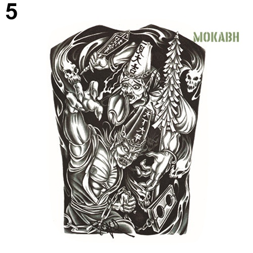 Hình Xăm Dán Tạm Thời Hình Đầu Lâu Quyến Rũ Chống Nước Có Thể Tháo Gỡ