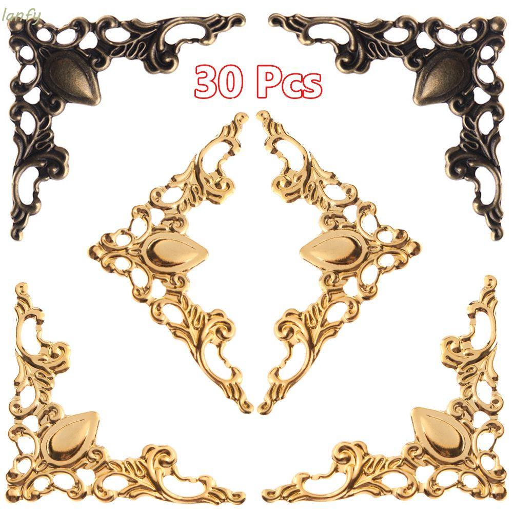 Set 30 Khung Kim Loại 40mm Nhiều Màu Sắc Dùng Trang Trí Sổ Tay