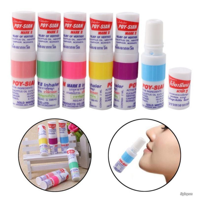DẦU HÍT THÔNG MŨI BẠC HÀ POYSIAN MARK II - THÁI LAN