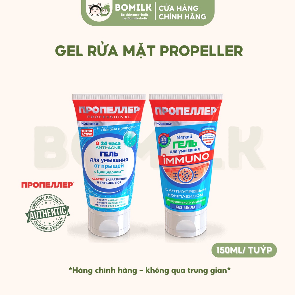 Gel rửa mặt Propeller 24 giờ Anti-acne