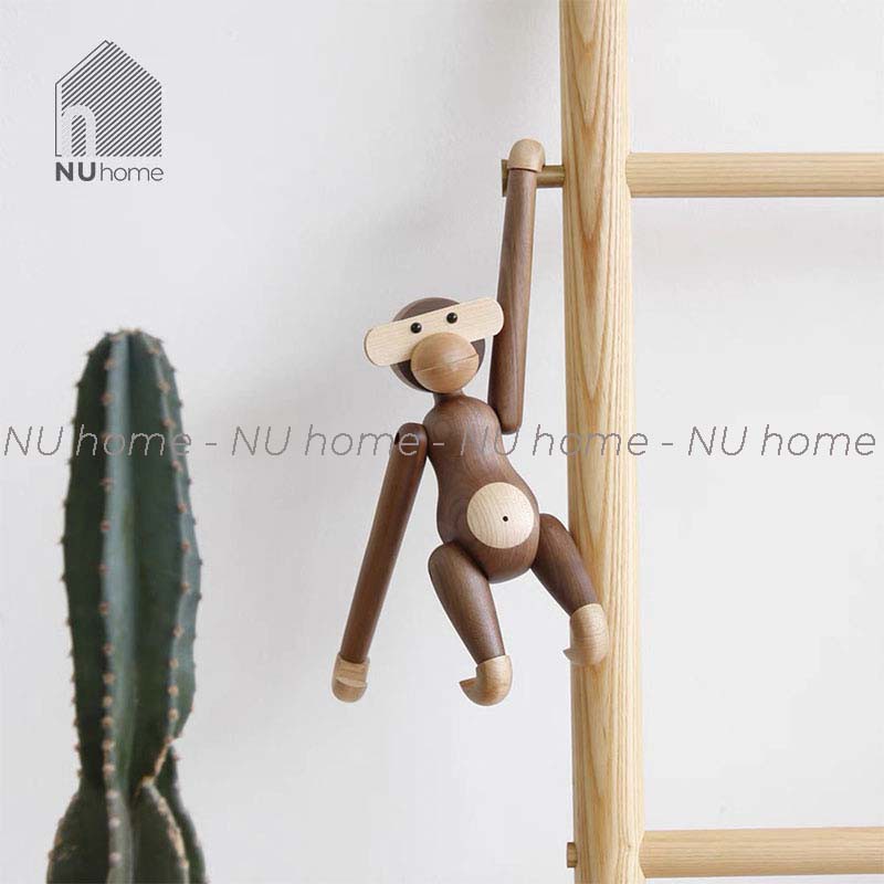 nuhome.vn | Khỉ gỗ cao cấp được thiết kế đẹp mắt làm bằng chất liệu gỗ tự nhiên