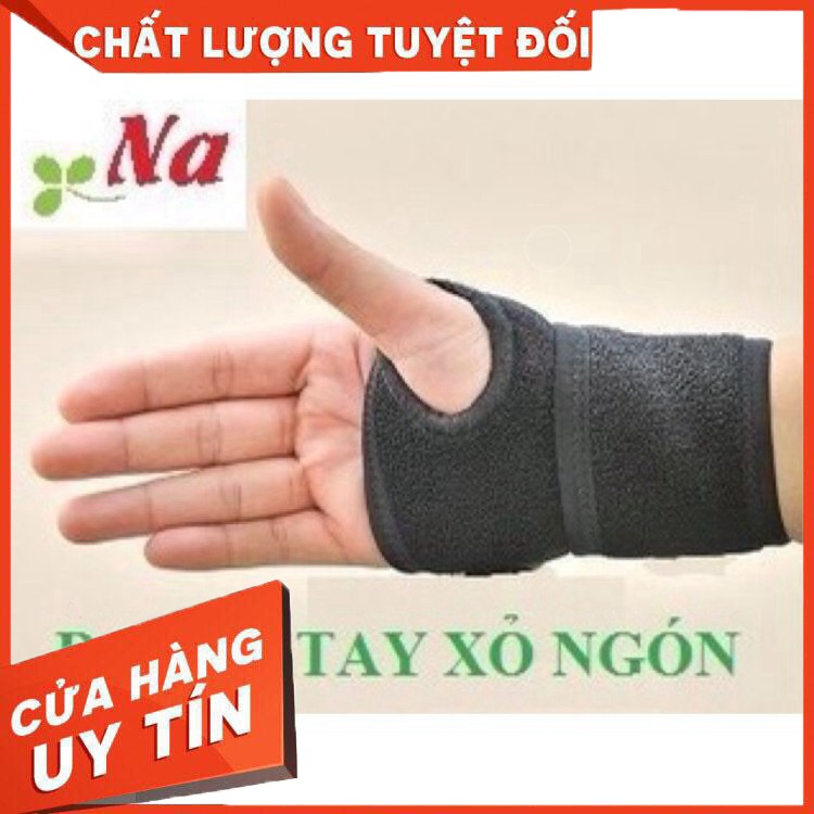 ĐAI CỔ TAY NA XỎ NGÓN BẢO VỆ KHỚP CỔ TAY KHI TẬP LUYỆN THỂ THAO GYM YOGA (1 CẶP = 2 cái) -Yoga An Viên