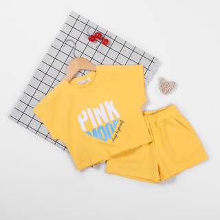 2205.SET BG AO CANH DOI CHU PINK