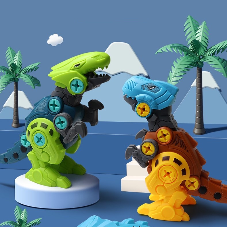 Mô Hình Khủng Long Lắp Ráp Thủ Công Cho Bé