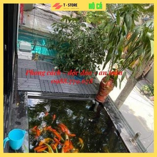 🌟XẢ KHO 🌟Vỉ nhựa lót sàn ban công - Tấm Lót Sàn Nhựa Chống trơn trượt bể bơi, sân vườn, sân thượng KT( 30*30*2cm)