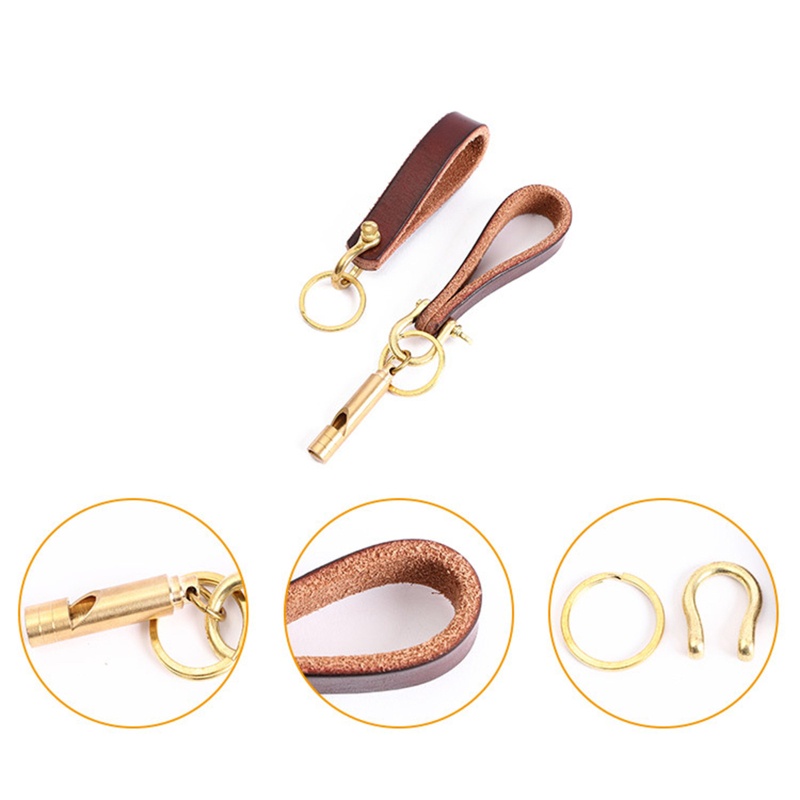 Còi Thổi Đi Học Đa Năng Bằng Kim Loại Gắn Móc Khóa Tiện Lợi