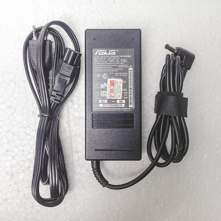 Adapter Sạc Laptop Asus 90W 19V 4.74A Đầu Tròn Lớn 5.5mm - GrabExpress Tp.HCM