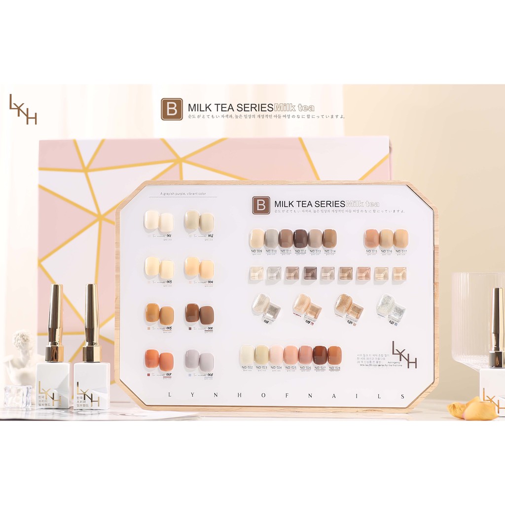 [Bộ B] 1 Chai Sơn Móng Tay Gel Nhựa Thông LYNH Cao Cấp Chính Hãng Chai Lớn 15ml