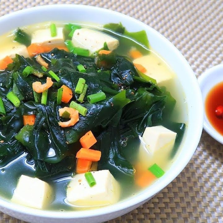 Rong biển khô nấu canh WAKAME Hàn Quốc 50g/gói AnKanFood