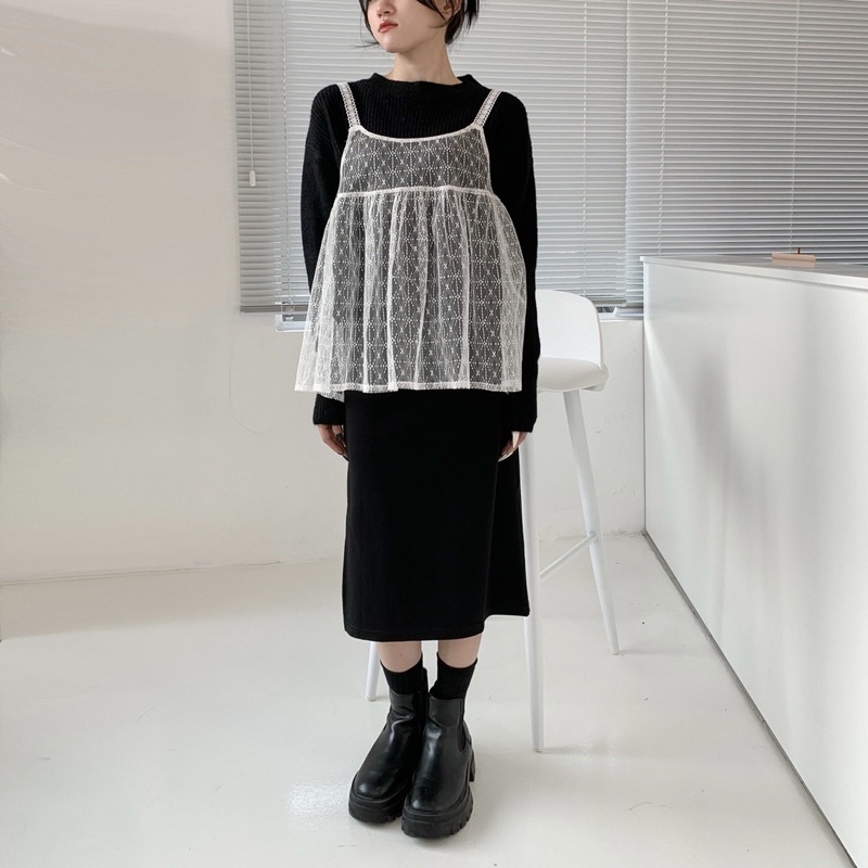 Dollesh shirt (Áo ren ngoài) NIEYO