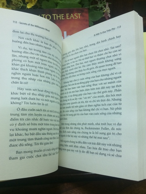 Combo 2 cuốn sách hay bí mật tư duy triệu phú- hành trình phương đông