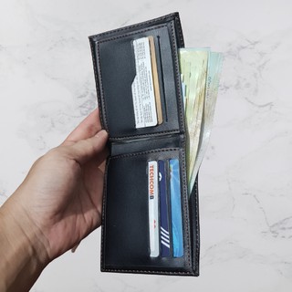 [ Da PU] Ví Nam Kiểu Ngang Cao Cấp 4K Đựng Tiền Và Đựng Thẻ Tiện Lợi